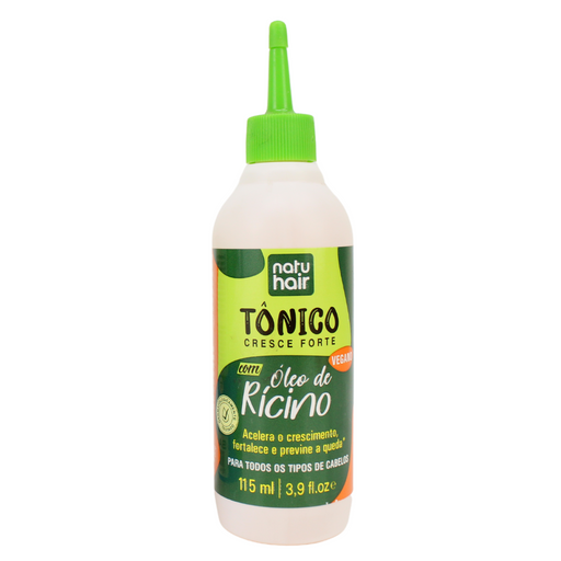 NatuHair Grow Strong Castor Oil Hair Tonic 115ml – Buy now at MKPBR.COM – Worldwide Shipping