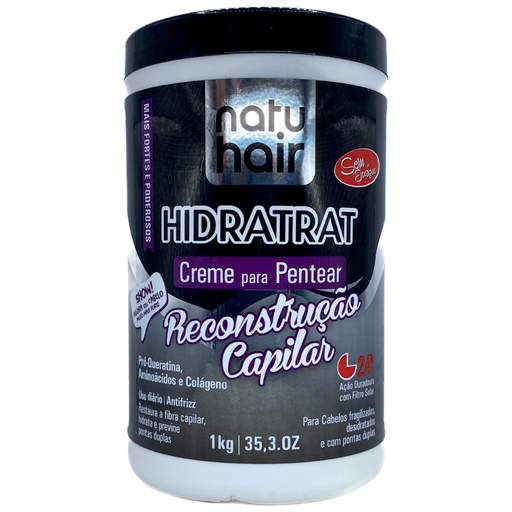 NatuHair Hair Reconstruction Leave-In Combing Cream 1kg – Buy now at MKPBR.COM – Worldwide Shipping