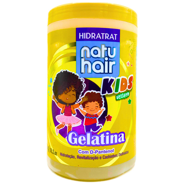 NatuHair Hidratrat Kids Vegan Gel 1kg – Buy now at MKPBR.COM – Worldwide Shipping