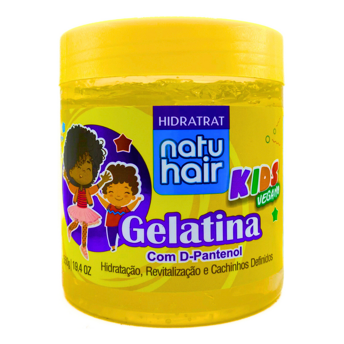 NatuHair Hidratrat Kids Vegan Gel 550g – Buy now at MKPBR.COM – Worldwide Shipping