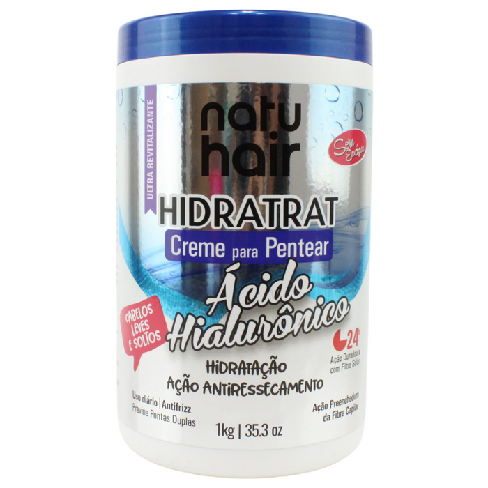 NatuHair Hyaluronic Acid Leave-In Combing Cream – Buy now at MKPBR.COM – Worldwide Shipping