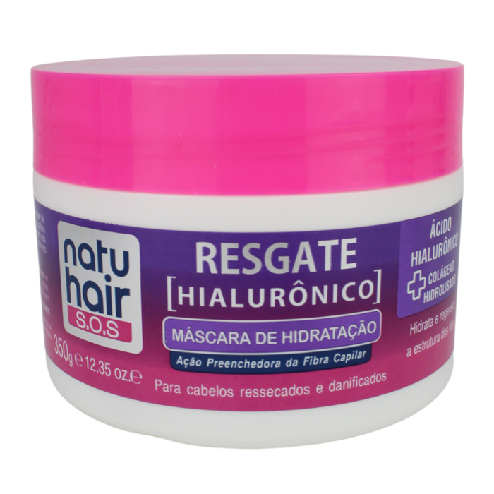 NatuHair Hyaluronic Rescue SOS Hydration Mask – Buy now at MKPBR.COM – Worldwide Shipping