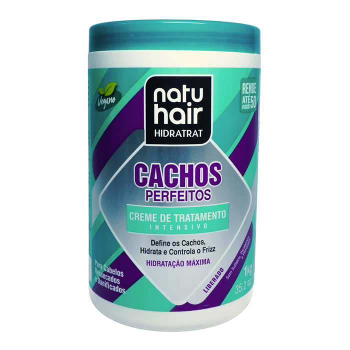 NatuHair Intensive Treatment Cream Perfect Curls 1kg – Buy now at MKPBR.COM – Worldwide Shipping