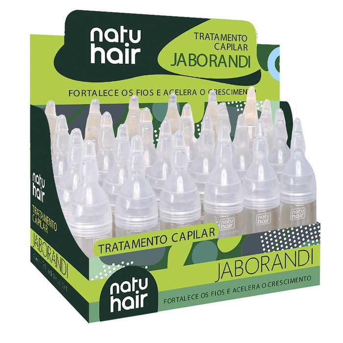 NatuHair Jaborandi Hair Treatment Ampoules Kit – Buy now at MKPBR.COM – Worldwide Shipping