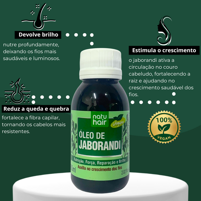 NatuHair Jaborandi Oil texture – Buy now at MKPBR.COM – Worldwide Shipping