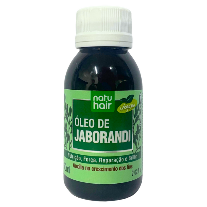 NatuHair Jaborandi Oil 60ml bottle – Buy now at MKPBR.COM – Worldwide Shipping