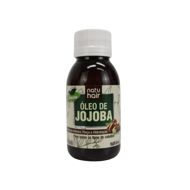 NatuHair Jojoba Oil 60ml Brazilian Hair Care – Buy now at MKPBR.COM – Worldwide Shipping