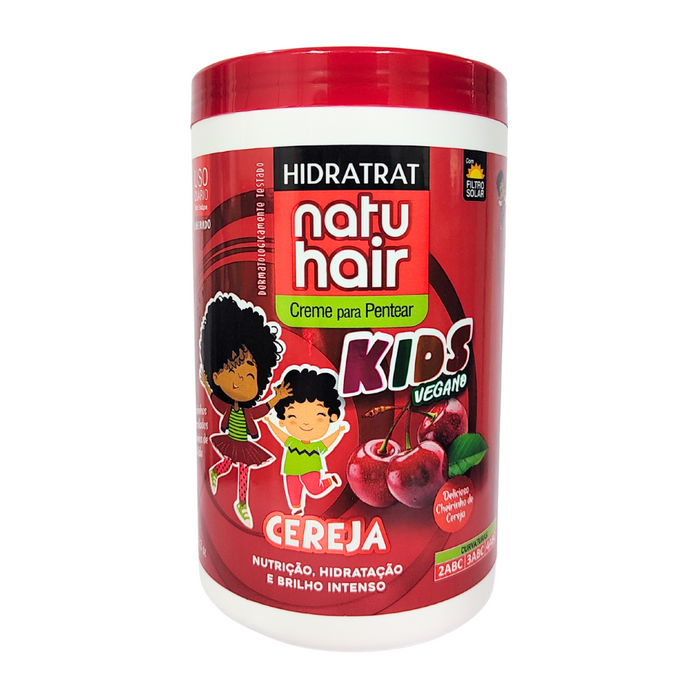 NatuHair Kids Cherry Detangling Leave-In Cream – Buy now at MKPBR.COM – Worldwide Shipping