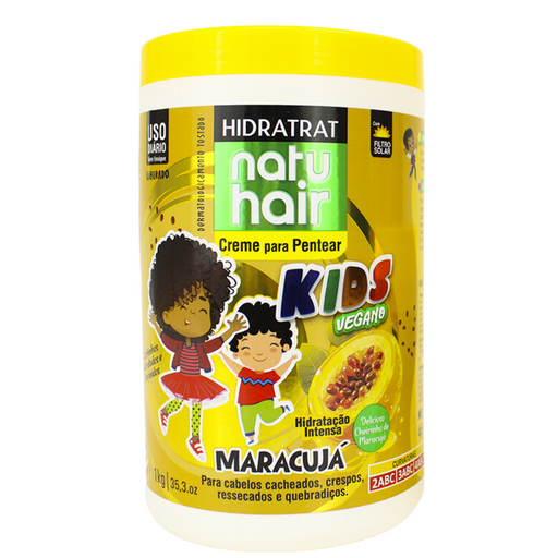 NatuHair Kids Passionfruit Leave-In Combing Cream – Buy now at MKPBR.COM – Worldwide Shipping