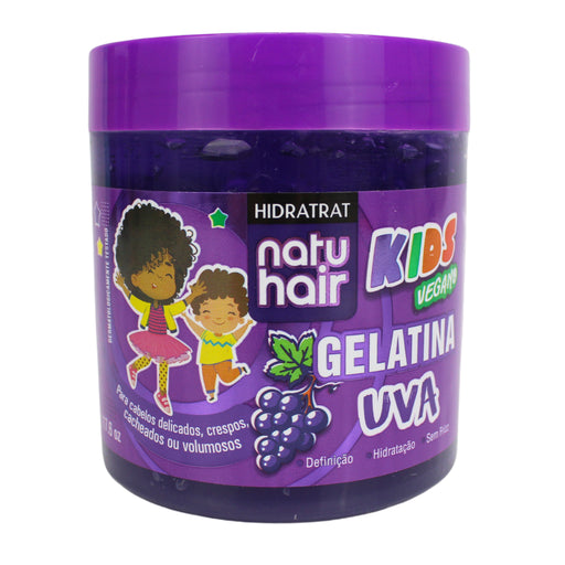 NatuHair Kids Vegan Grape Gel 500g – Buy now at MKPBR.COM – Worldwide Shipping