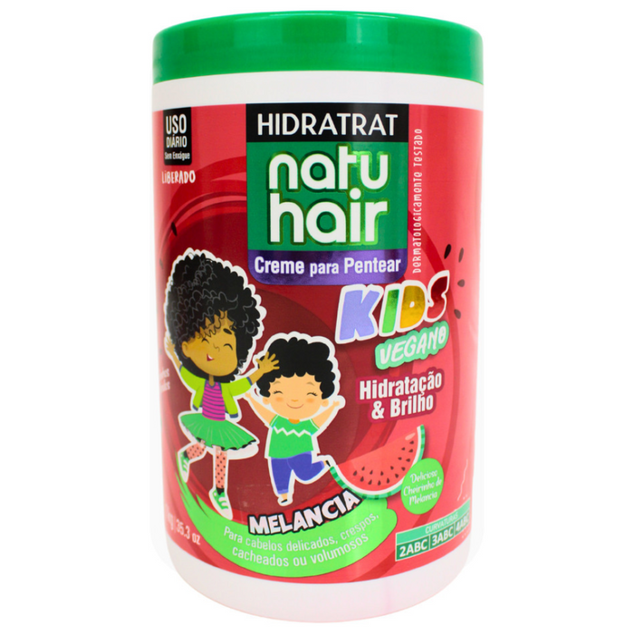NatuHair Kids Watermelon Leave-In Combing Cream 1kg – Buy now at MKPBR.COM – Worldwide Shipping
