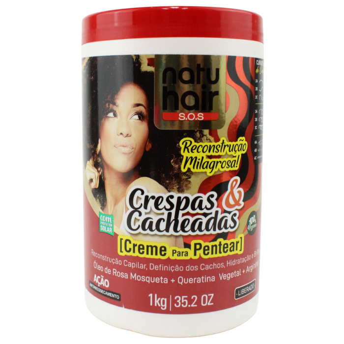 NatuHair Miraculous Reconstruction Leave-In Combing Cream – Buy now at MKPBR.COM – Worldwide Shipping