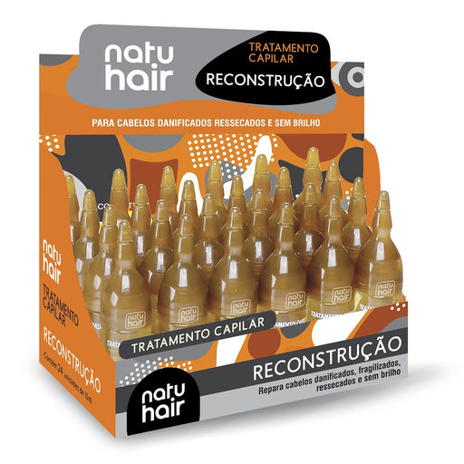 NatuHair Reconstruction Treatment Ampoule Kit – Buy now at MKPBR.COM – Worldwide Shipping