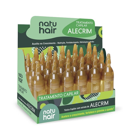 NatuHair Rosemary Hair Treatment Ampoules kit of 12 – Buy now at MKPBR.COM – Worldwide Shipping
