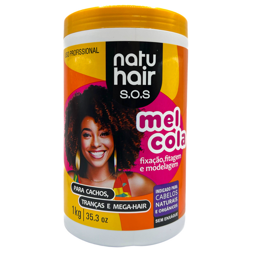 NatuHair SOS Honey Styling Gel 1kg – Buy now at MKPBR.COM – Worldwide Shipping