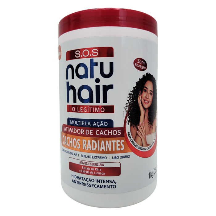 NatuHair SOS Radiant Curls Curl Activator – Buy now at MKPBR.COM – Worldwide Shipping