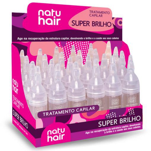 NatuHair Super Shine Hair Treatment Ampoule 10 ml – Buy now at MKPBR.COM – Worldwide Shipping