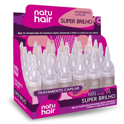 NatuHair Super Shine Ampoule Kit 12x10ml – Buy now at MKPBR.COM – Worldwide Shipping