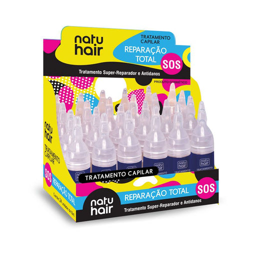 NatuHair Total Repair Hair Treatment Ampoule 10 ml – Buy now at MKPBR.COM – Worldwide Shipping