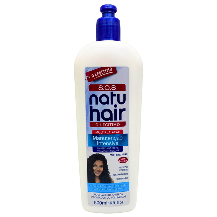 NatuHair Traditional SOS Intensive Maintenance Cream 500 ml – Buy now at MKPBR.COM – Worldwide Shipping