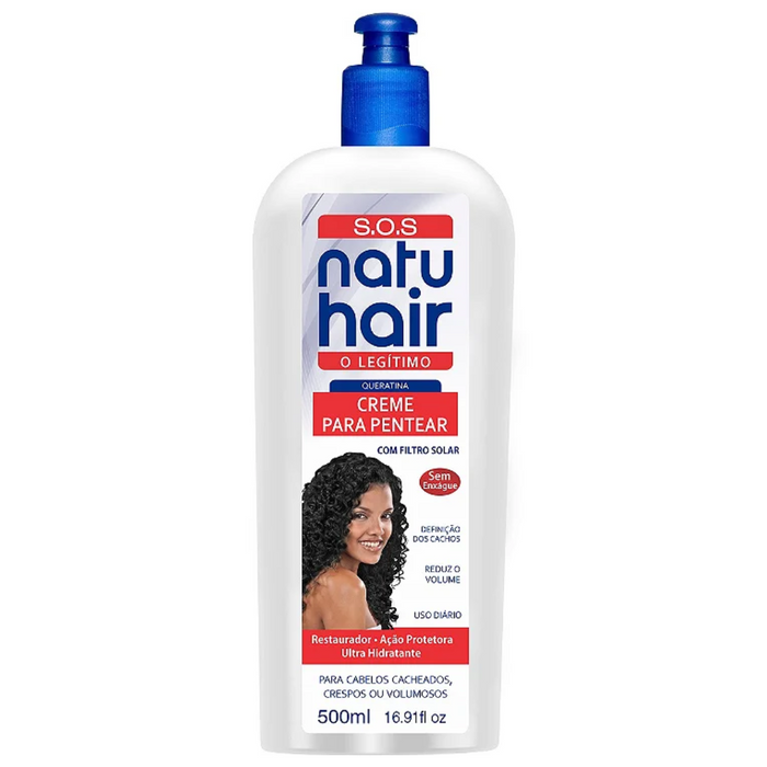NatuHair Traditional SOS Leave-In Combing Cream 500 ml – Buy now at MKPBR.COM – Worldwide Shipping
