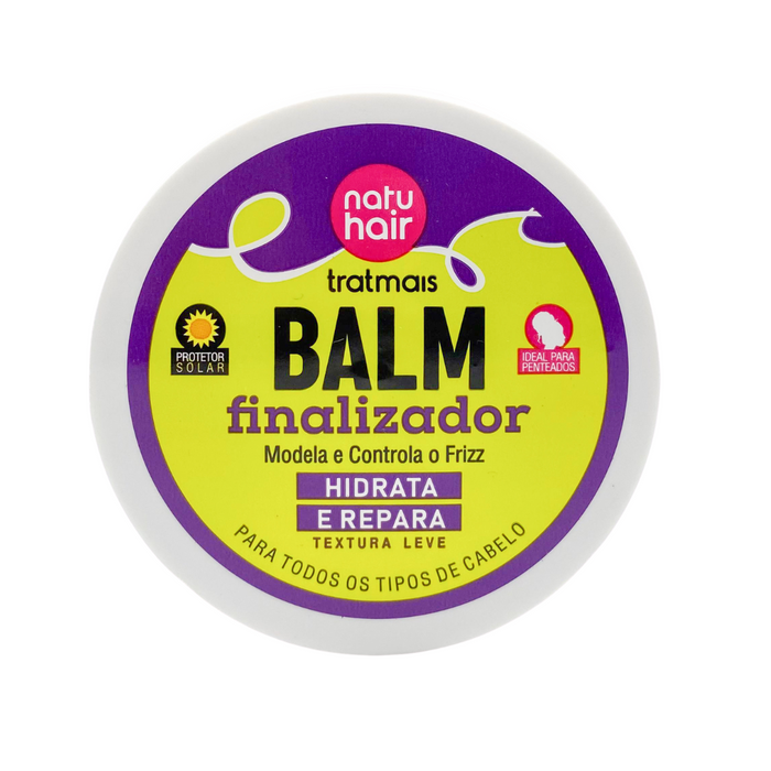 NatuHair TratMais Finishing Balm 80g – Buy now at MKPBR.COM – Worldwide Shipping