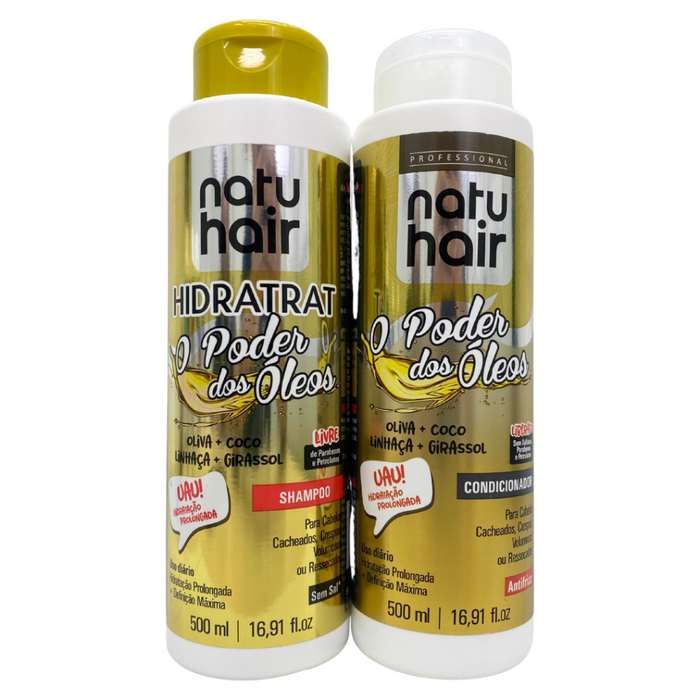 NatuHair Vita Mais Shampoo and Conditioner Kit – Buy now at MKPBR.COM – Worldwide Shipping