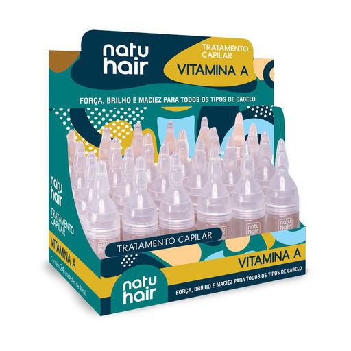 NatuHair Vitamin A Hair Treatment Ampoule 10 ml – Buy now at MKPBR.COM – Worldwide Shipping
