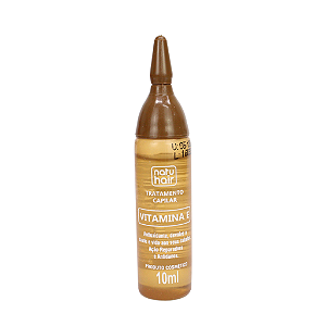 NatuHair Vitamin E Hair Treatment Ampoule packaging – Buy now at MKPBR.COM – Worldwide Shipping