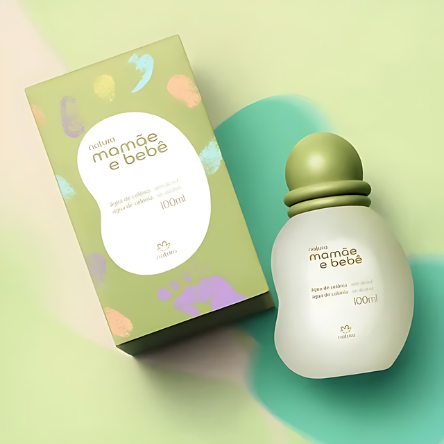 Natura Mamãe e Bebê Alcohol-Free Baby Cologne (Citrus Floral) – Soft Scent for Everyday Bonding – 3.38 fl oz (100 ml) giftable baby care – Buy now at MKPBR.COM – Worldwide Shipping
