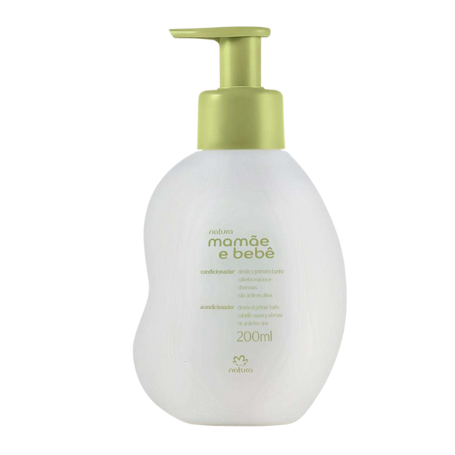Natura Mamãe e Bebê Baby Conditioner – 6.76 fl oz (200 ml) – Buy now at MKPBR.COM – Worldwide Shipping