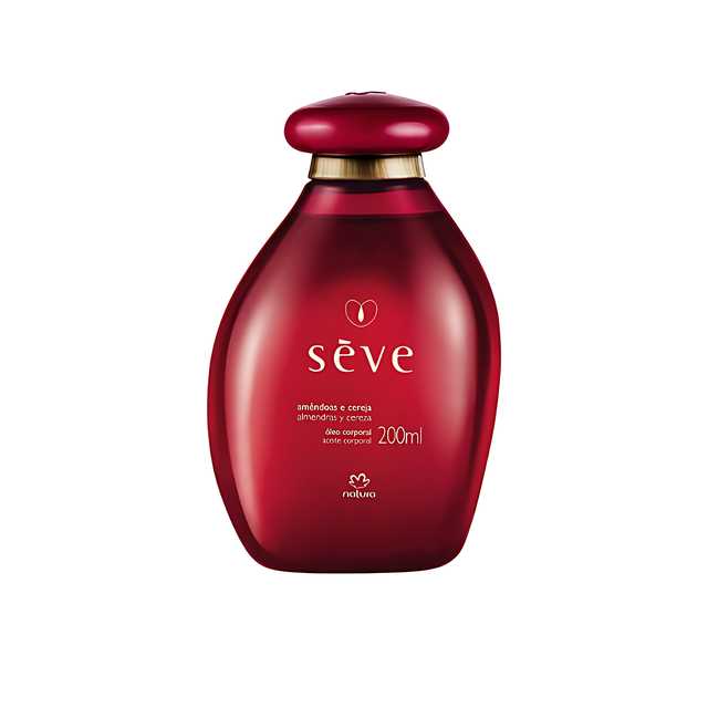 Natura Sève Almond & Cherry Deodorant Body Oil (In-Shower Rinse-Off) – Soft, Radiant-Looking Skin + Cherry Scent – 6.76 fl oz (200 ml) hero image – Buy now at MKPBR.COM – Worldwide Shipping