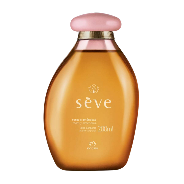 Natura Sève Roses & Sweet Almond Deodorant Body Oil (In-Shower Rinse-Off) – Soft Skin + Delicate Vibrant Scent – 6.76 fl oz (200 ml) hero image – Buy now at MKPBR.COM – Worldwide Shipping