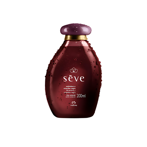 Natura Sève Sweet Almond & Black Orchid Deodorant Moisturizing Body Oil (In-Shower Rinse-Off) – Soft, Scented Skin – 6.76 fl oz (200 ml) hero image – Buy now at MKPBR.COM – Worldwide Shipping
