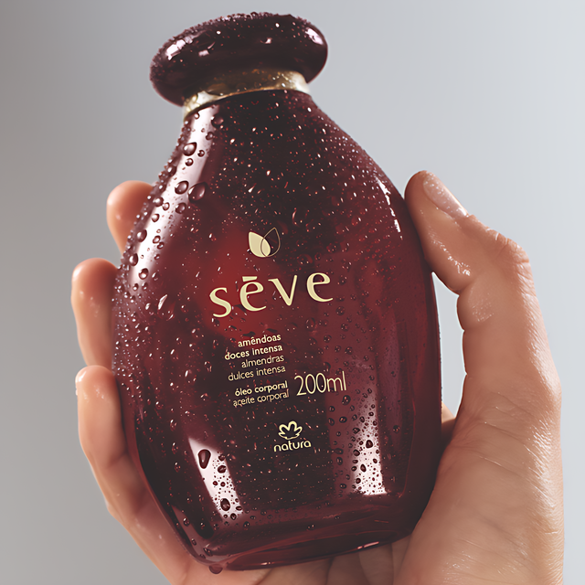 Natura Sève Sweet Almond Intense Deodorant Body Oil (In-Shower Rinse-Off) – Soft, Radiant-Looking Skin + Floral Scent – 6.76 fl oz (200 ml) applied on wet skin – Buy now at MKPBR.COM – Worldwide Shipping