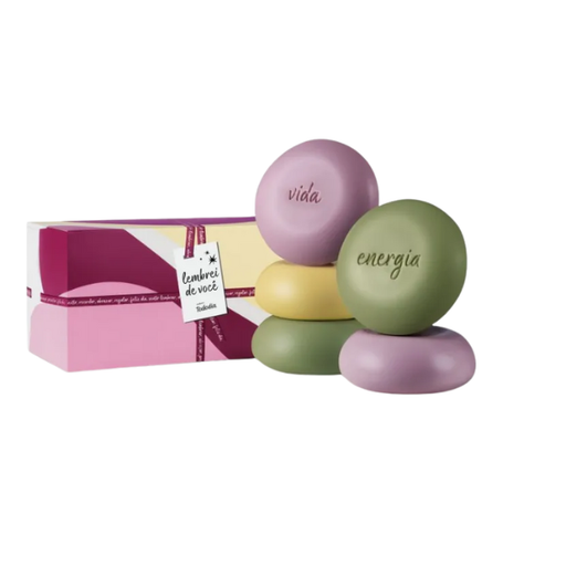 Natura Tododia Assorted Bar Soap Gift Set (5 Bars) – Creamy Lather, Soft-Skin Cleanse – 15.87 oz (450 g) Total hero image – Buy now at MKPBR.COM – Worldwide Shipping
