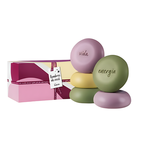 Natura Tododia Assorted Bar Soap Gift Set (5 Bars) – Creamy Lather, Soft Skin, Moisturizing – 15.87 oz (450 g) hero image – Buy now at MKPBR.COM – Worldwide Shipping