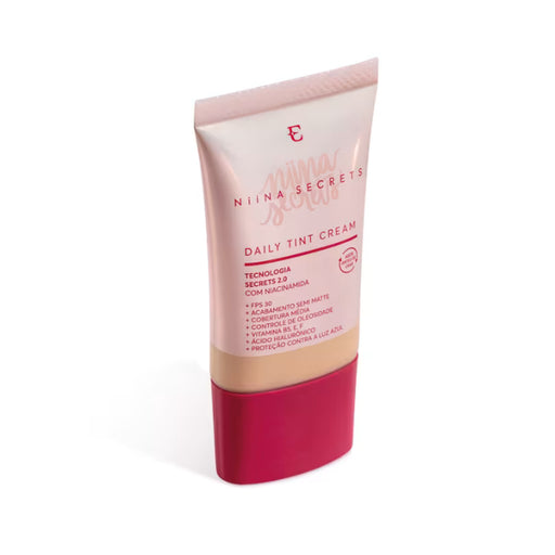 Niina Secrets Daily Tint Cream Foundation matte SPF30 25ml – Buy now at MKPBR.COM – Worldwide Shipping