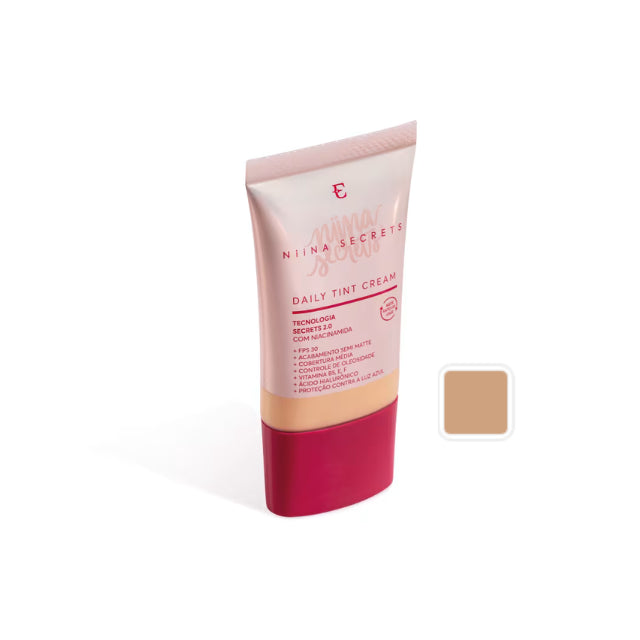 Niina Secrets Daily Tint Cream Foundation shade 03 light – Buy now at MKPBR.COM – Worldwide Shipping