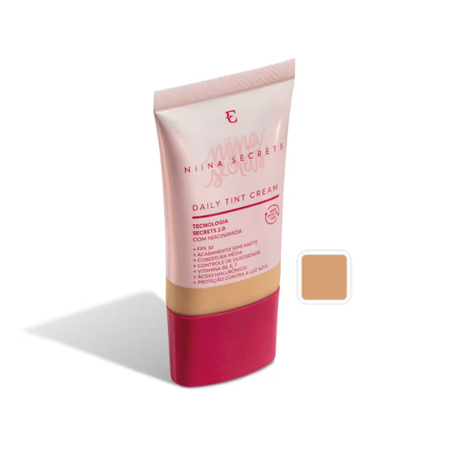Niina Secrets Daily Tint Cream Foundation shade 25 – Buy now at MKPBR.COM – Worldwide Shipping
