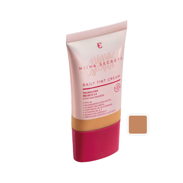 Niina Secrets Daily Tint Cream Foundation shade 48 – Buy now at MKPBR.COM – Worldwide Shipping