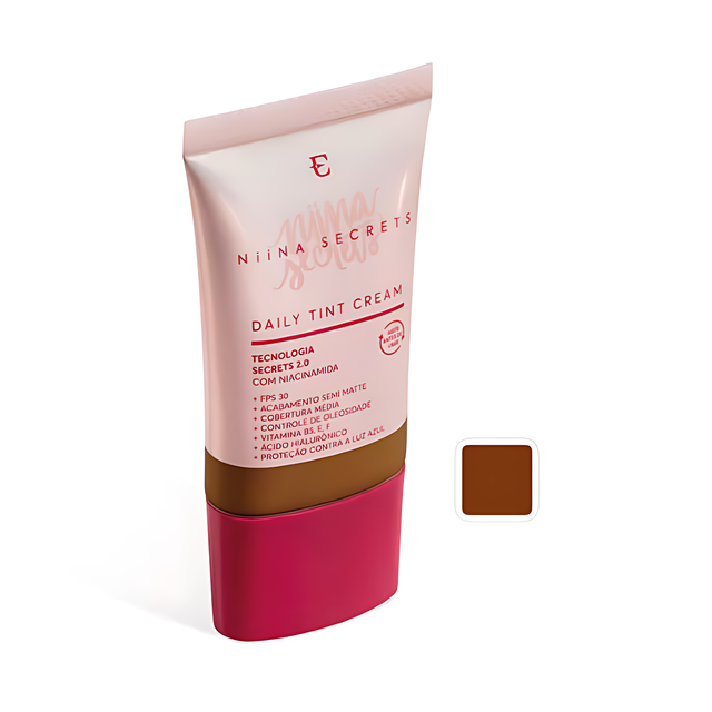 Niina Secrets Daily Tint Cream Foundation shade 85 – Buy now at MKPBR.COM – Worldwide Shipping