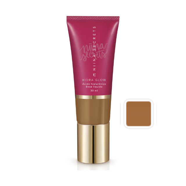 Niina Secrets Hidra Glow Foundation shade 55 medium – Buy now at MKPBR.COM – Worldwide Shipping