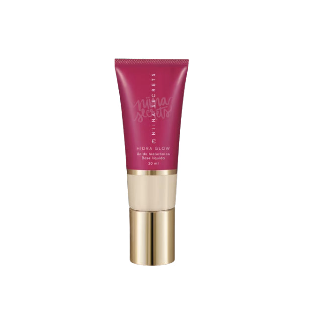 : Niina Secrets Hidra Glow Liquid Foundation front view 30ml – Buy now at MKPBR.COM – Worldwide Shipping