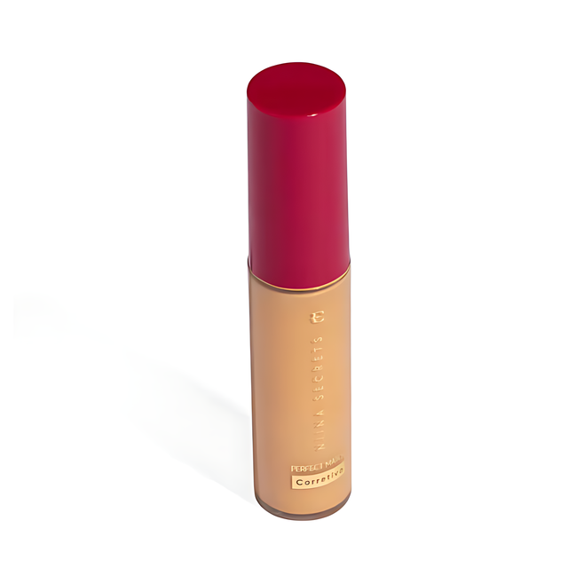 Niina Secrets Perfect Match Liquid Concealer 45 front view 10ml – Buy now at MKPBR.COM – Worldwide Shipping