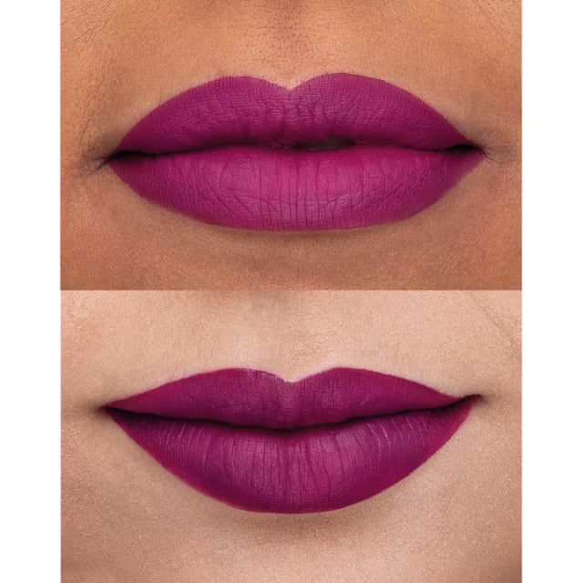  Niina Secrets Skinny Matte Lipstick Pink Peonia look – Buy now at MKPBR.COM – Worldwide Shipping
