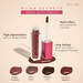 Niina Secrets Skinny Matte Lipstick texture velvet petal – Buy now at MKPBR.COM – Worldwide Shipping