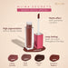 Niina Secrets Skinny Matte Lipstick texture velvet petal – Buy now at MKPBR.COM – Worldwide Shipping