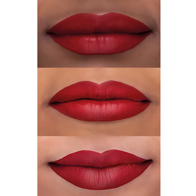 Niina Secrets Skinny Matte Lipstick Vermelho Hibisco shade – Buy now at MKPBR.COM – Worldwide Shipping