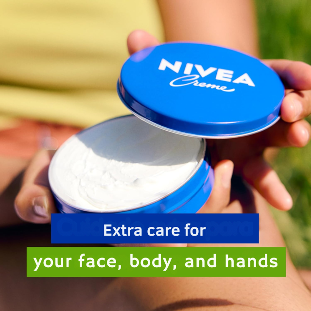 Nivea Brazil Creme ブルー缶 – 顔と体のための多機能保湿クリーム
